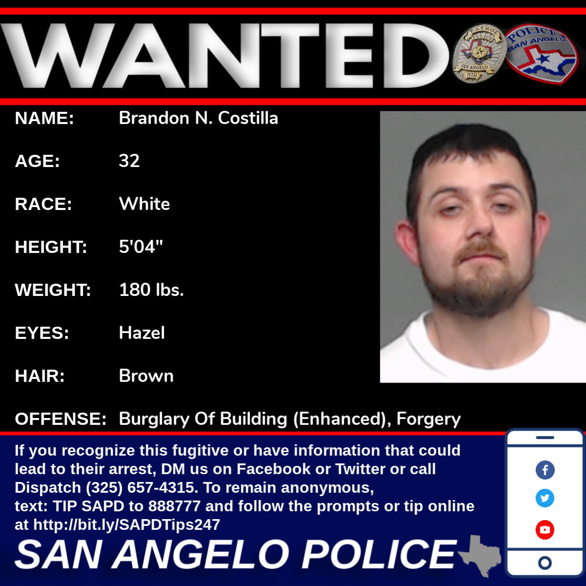 Press Releases San Angelo Police Department